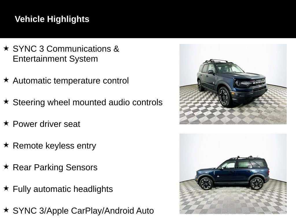 Used 2023 Ford Bronco Sport Outer Banks image 2