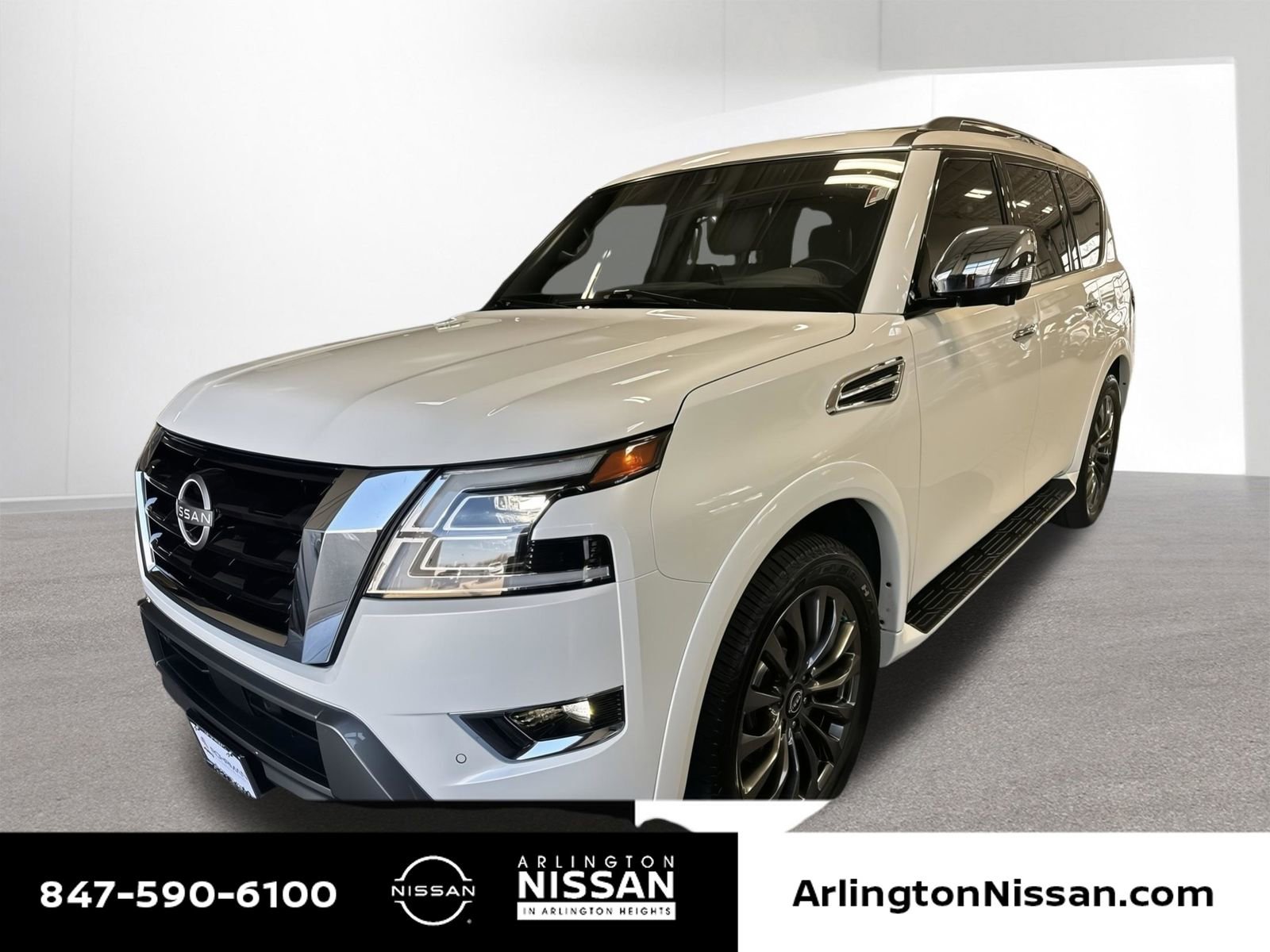 Used 2023 Nissan Armada Platinum w/ Captain's Chairs Package image 1