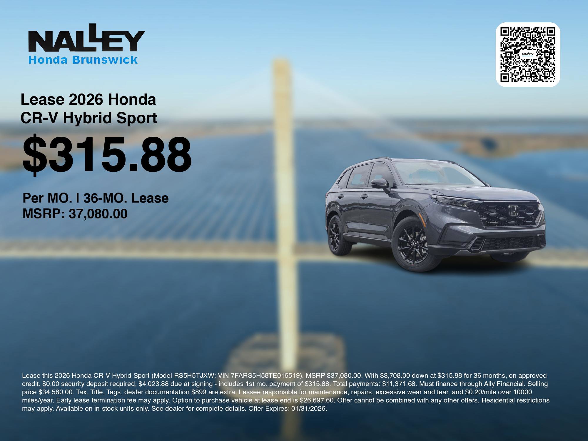 New 2026 Honda CR-V Sport image 3