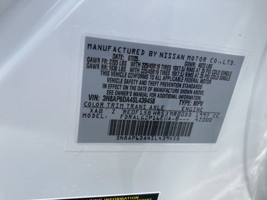 New 2025 Nissan Kicks SR image 46