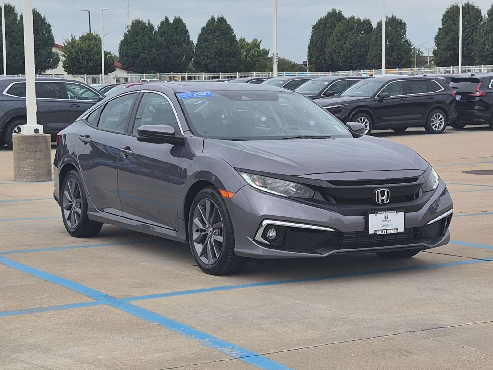 Certified 2021 Honda Civic EX image 5