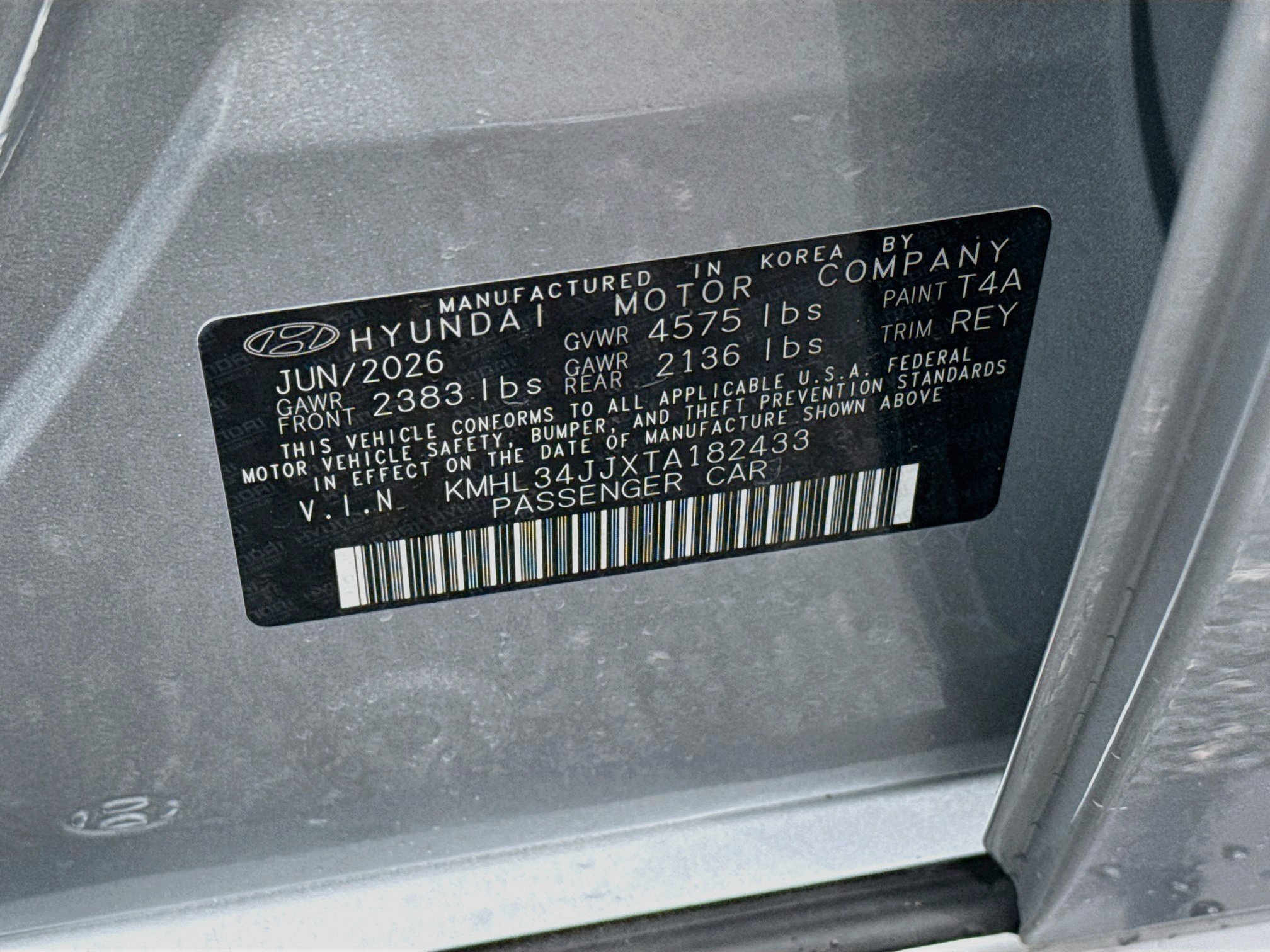 New 2026 Hyundai Sonata SEL FWD image 25