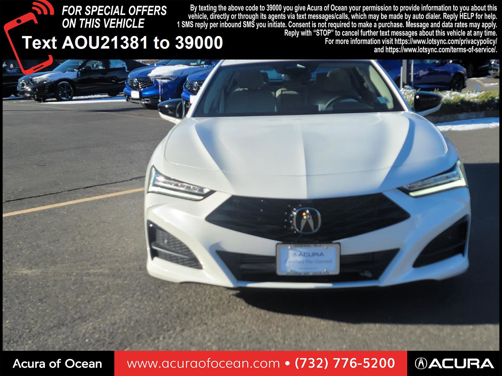 Certified 2025 Acura TLX w/ Technology Package FWD image 2