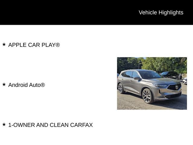 Used 2024 Acura MDX w/ Technology Package FWD image 5