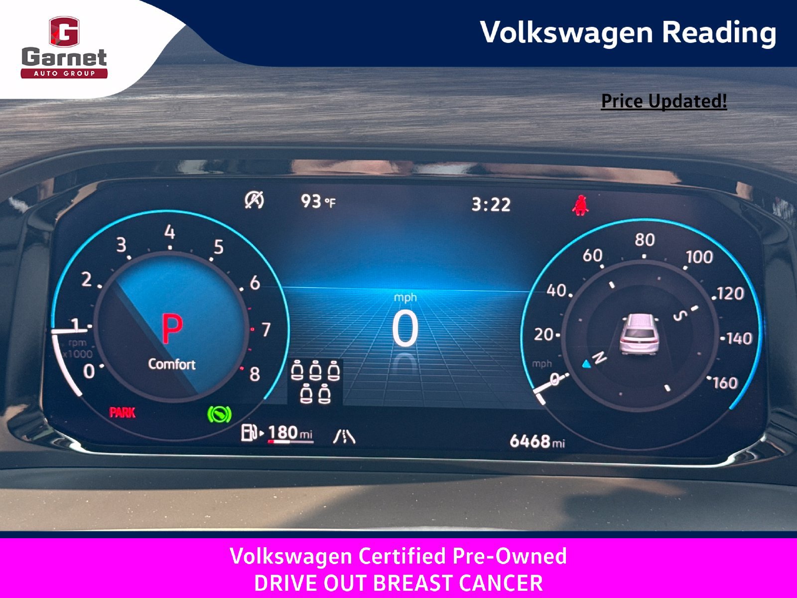 Certified 2026 Volkswagen Atlas SEL AWD/4WD image 17