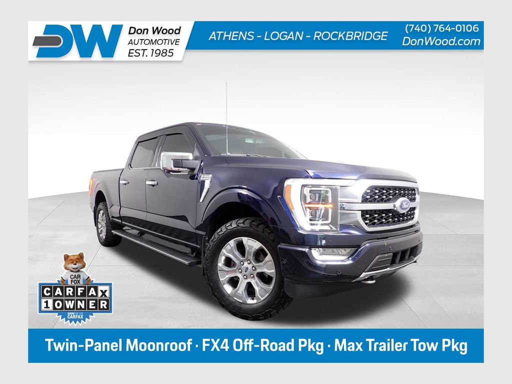 Used 2022 Ford F150 Platinum w/ Equipment Group 701A High AWD/4WD image 1