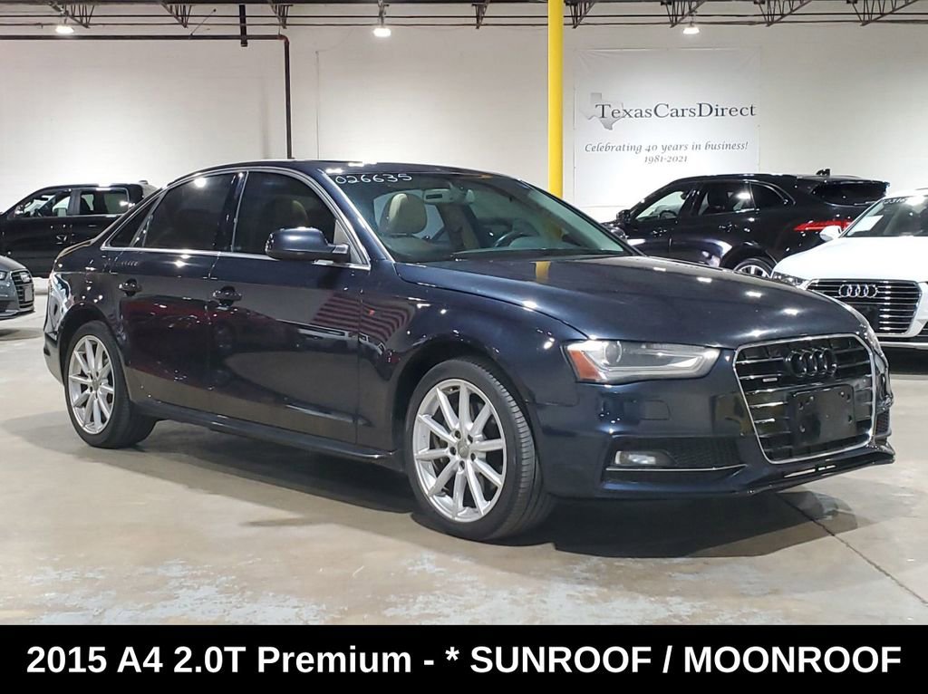 Used 2015 Audi A4 2.0T Premium w/ Audi MMI Navigation image 3
