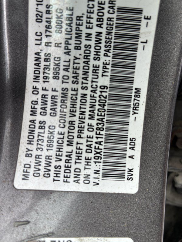 Used 2010 Honda Civic EX image 15