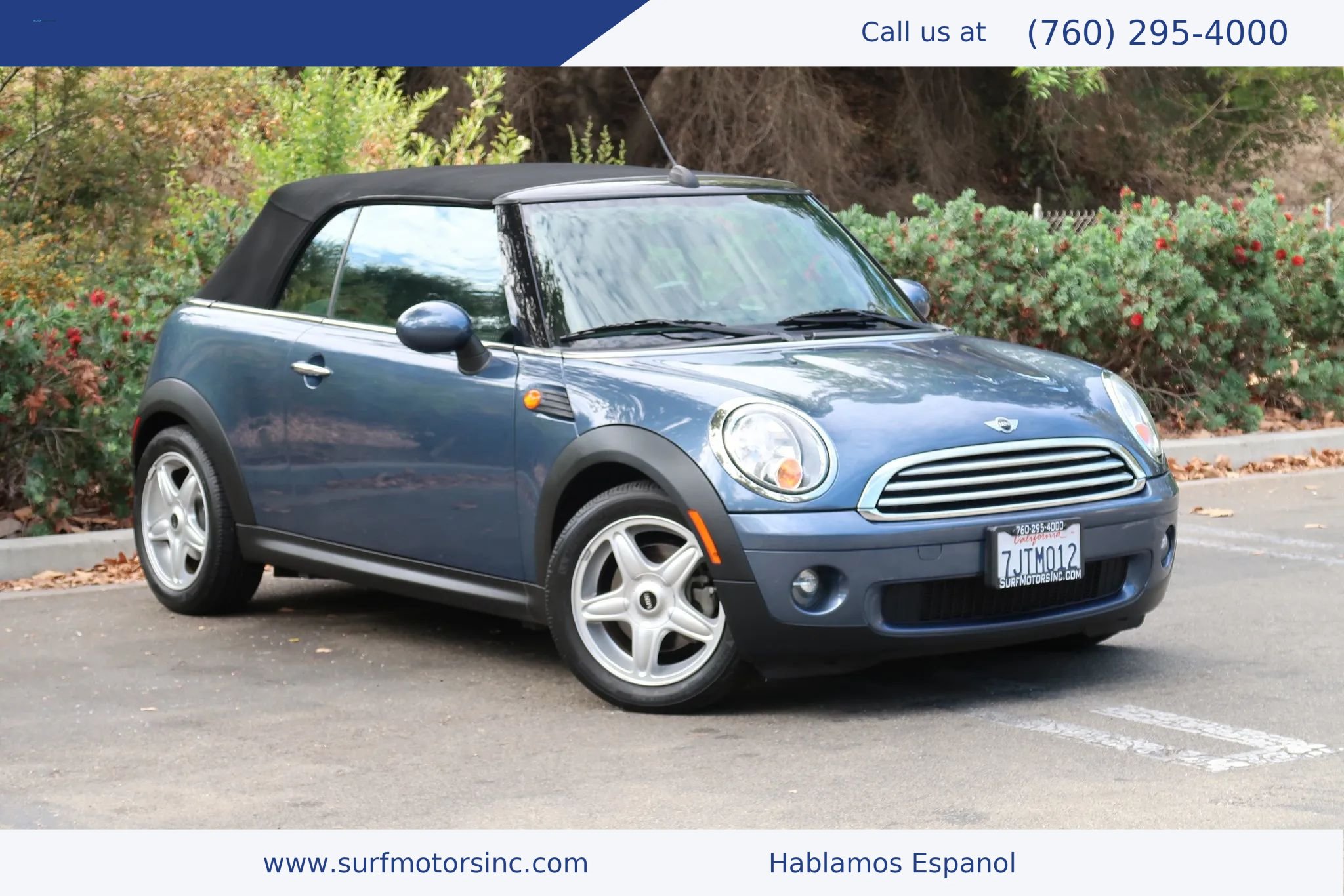 Used 2009 MINI Cooper Convertible FWD image 1