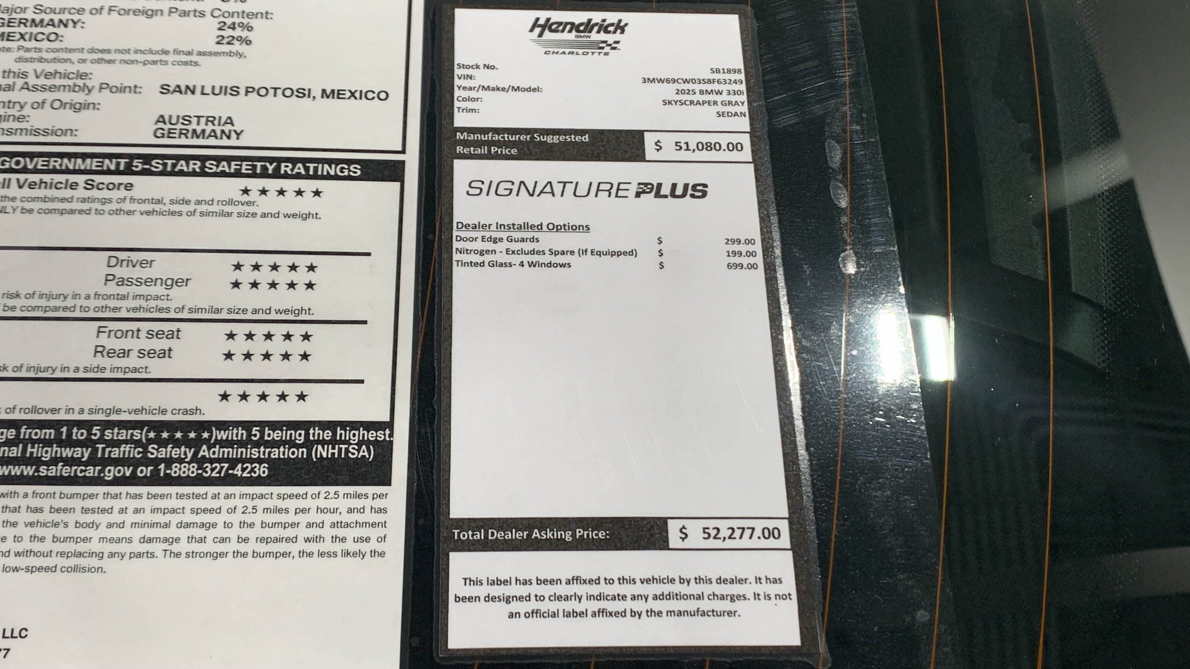 Certified 2025 BMW 330i Sedan w/ Premium Package RWD image 32