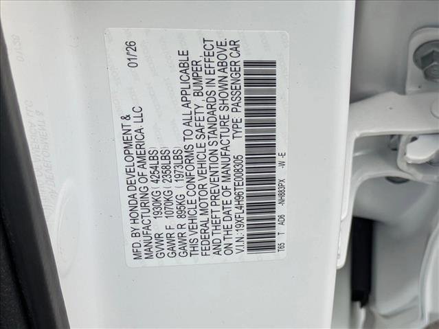 New 2026 Honda Civic Sport Touring image 16