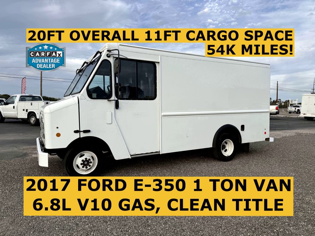 Used 2017 Ford E-350 and Econoline 350 Super Duty w/ A/C Prep Package RWD image 1