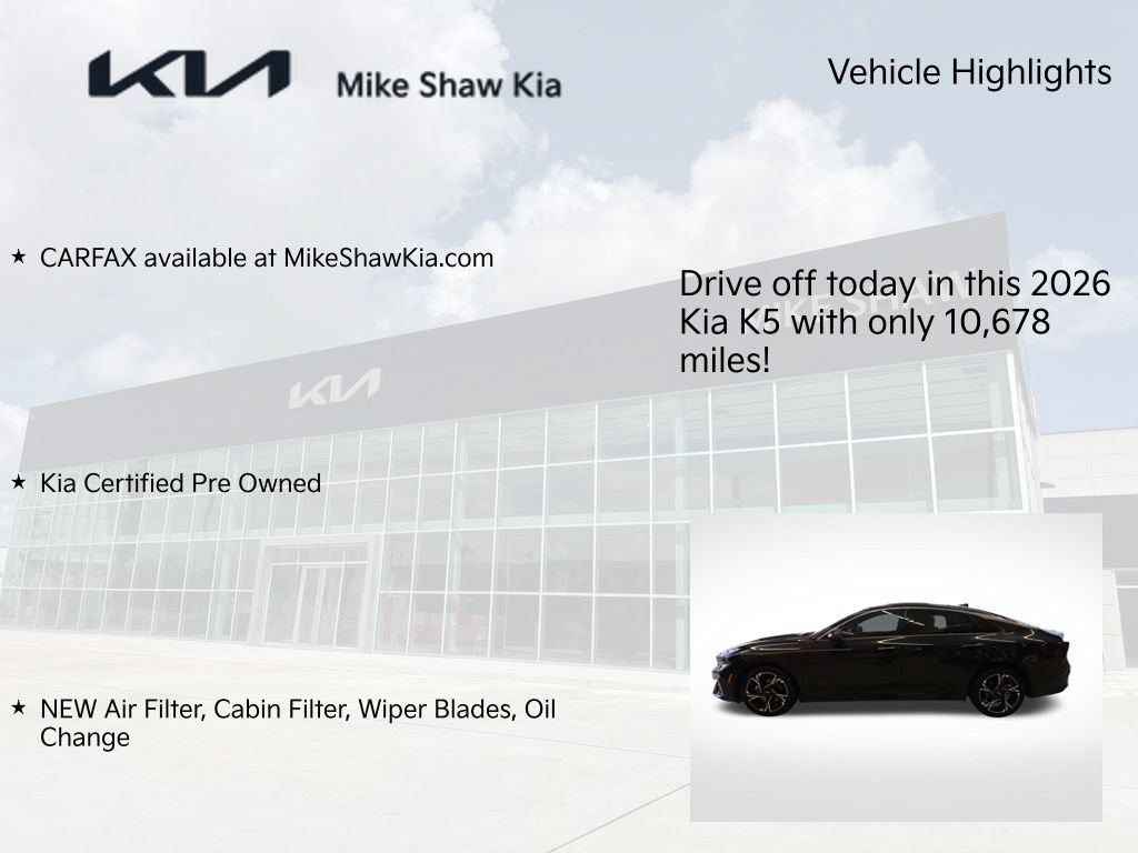 Certified 2026 Kia K5 GT-Line FWD image 9