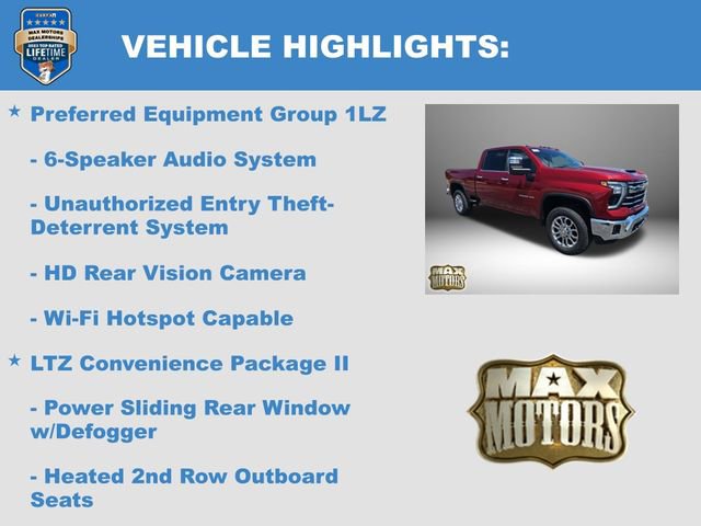New 2025 Chevrolet Silverado 2500 LTZ w/ LTZ Plus Package image 33