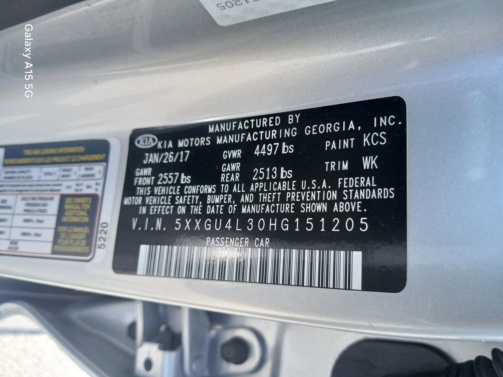 Used 2017 Kia Optima EX w/ Premium Package FWD image 10