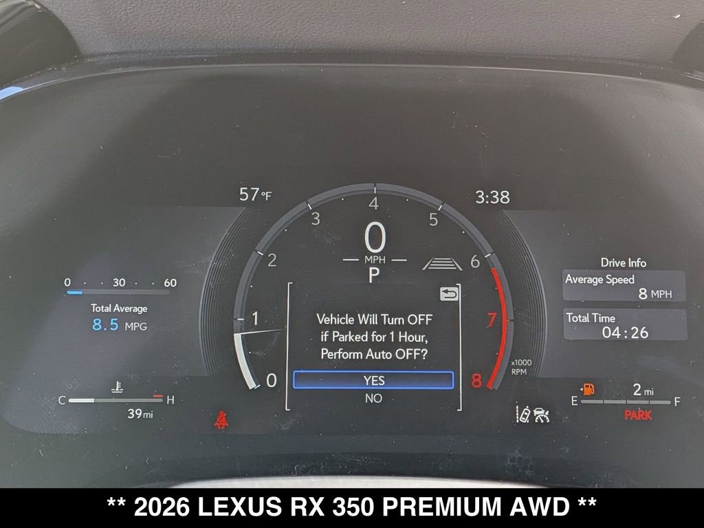 New 2026 Lexus RX 350 Premium w/ Convenience Package image 11