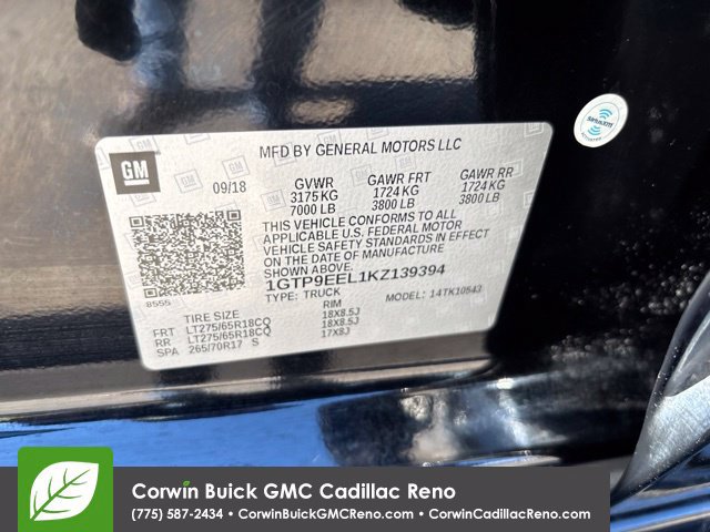 Used 2019 GMC Sierra 1500 AT4 w/ AT4 Premium Package AWD/4WD image 37