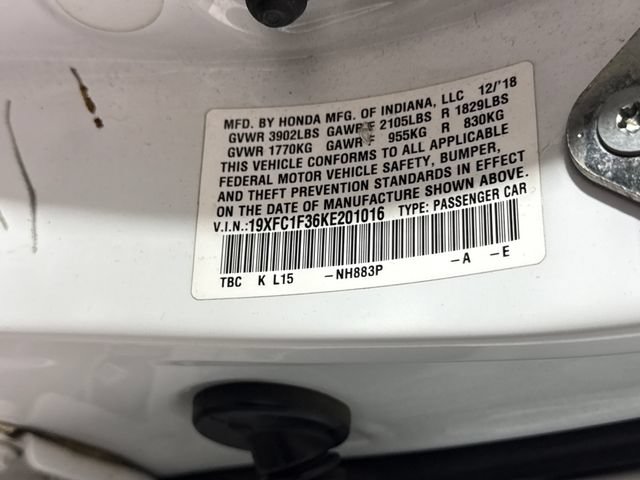 Used 2019 Honda Civic EX image 26