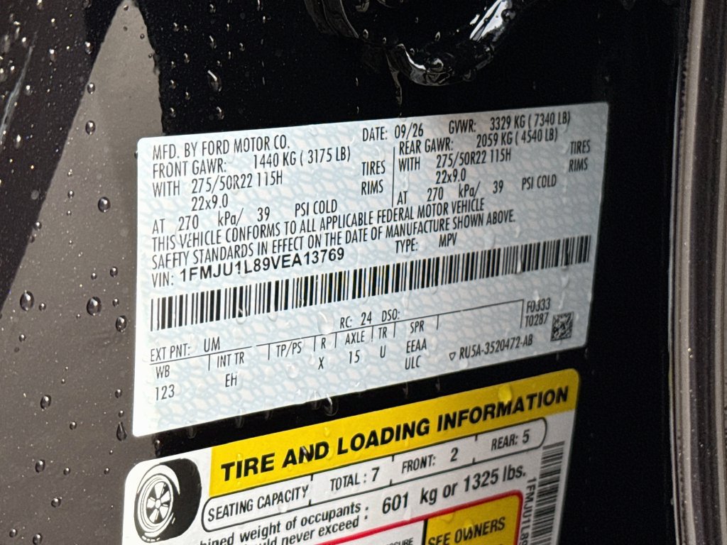 New 2027 Ford Expedition Platinum RWD image 33