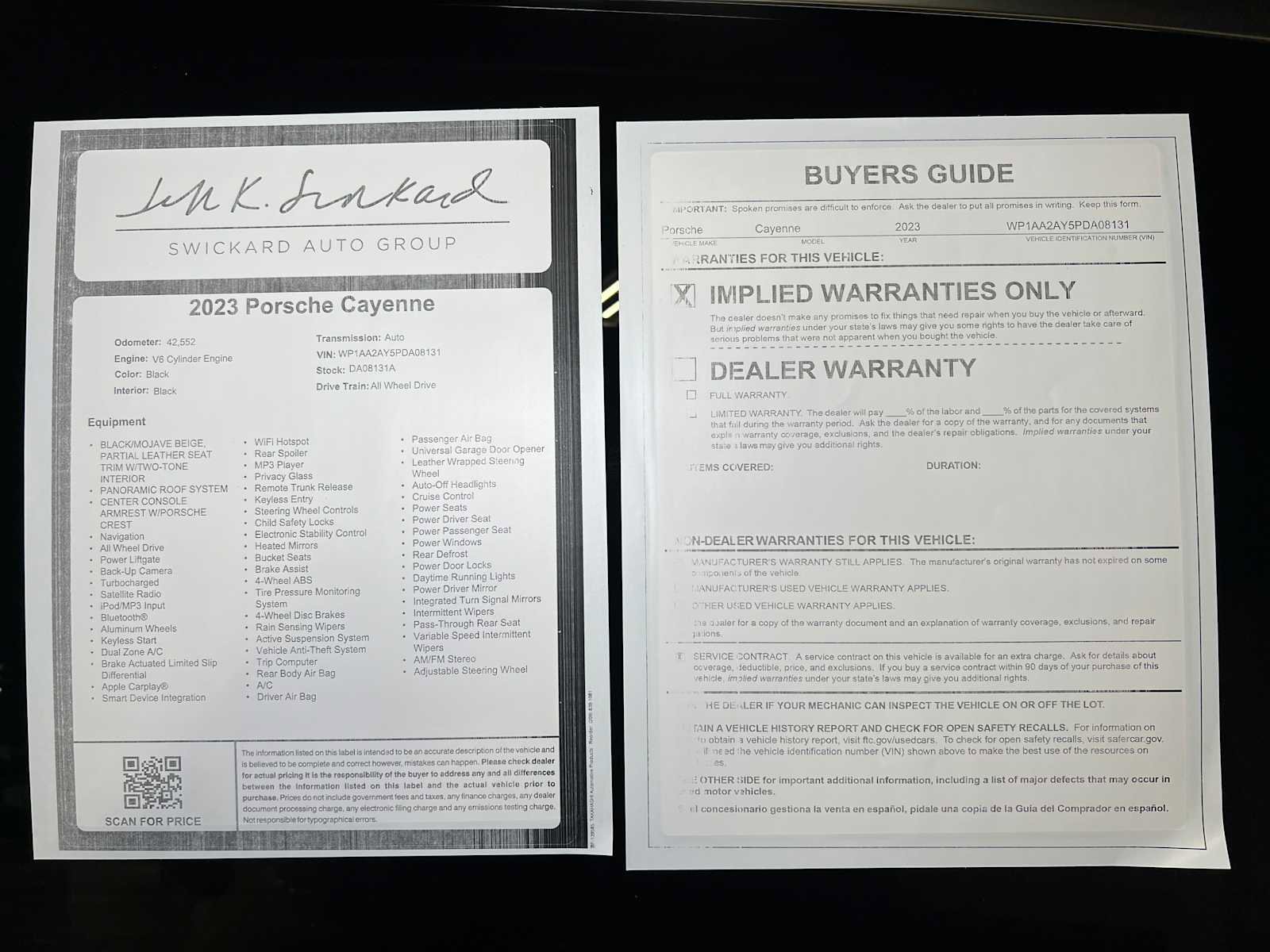 Used 2023 Porsche Cayenne image 37