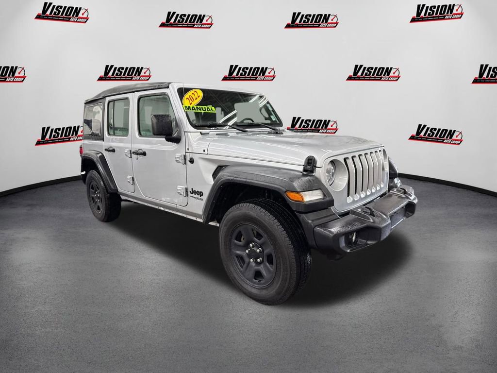 Used 2022 Jeep Wrangler Unlimited Sport image 3