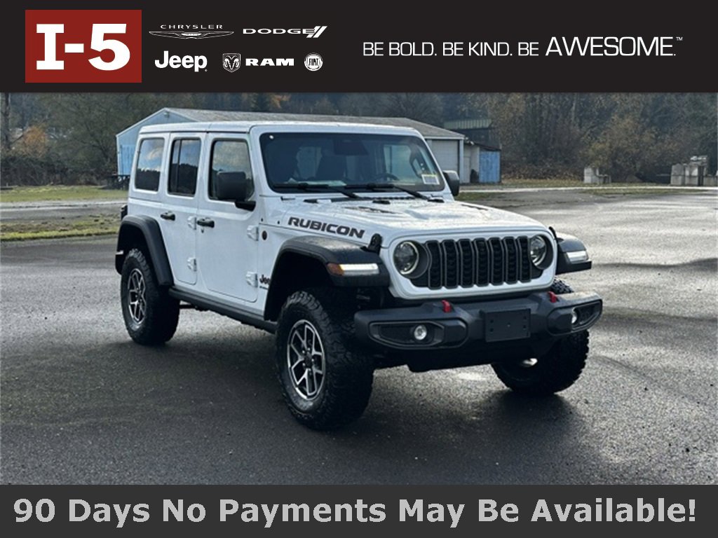 New 2026 Jeep Wrangler Unlimited Rubicon w/ Technology Group