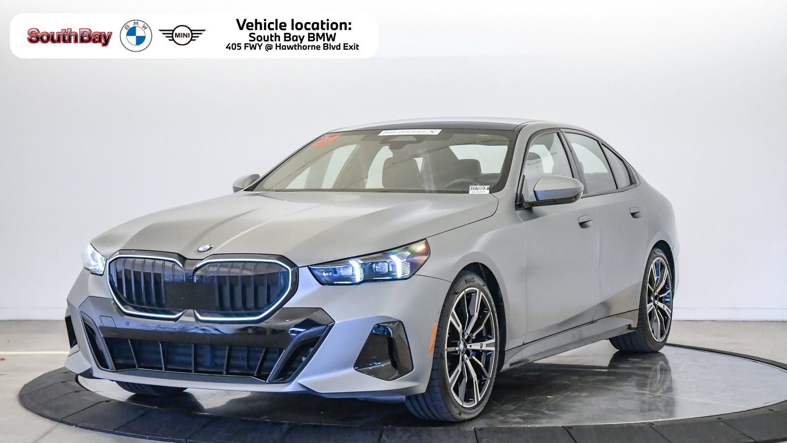 Certified 2024 BMW 540i xDrive w/ Premium Package