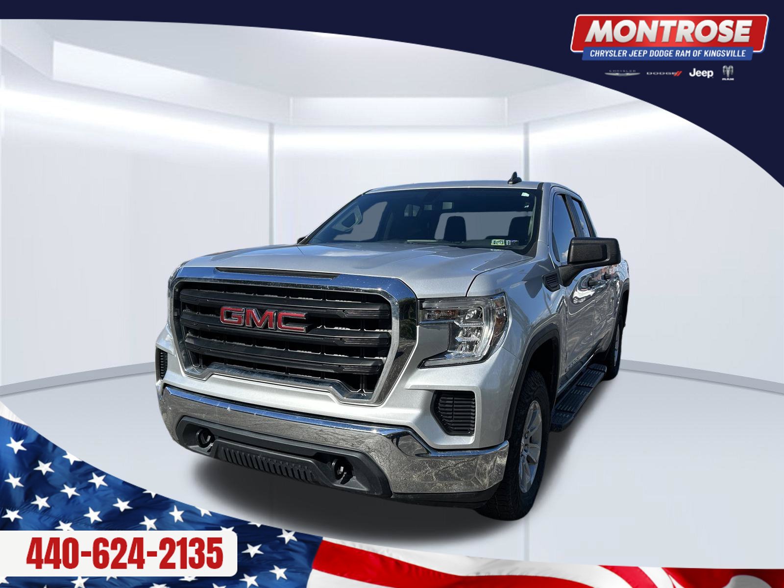 Used 2019 GMC Sierra 1500 4x4 Double Cab w/ Convenience Package 360° Tour