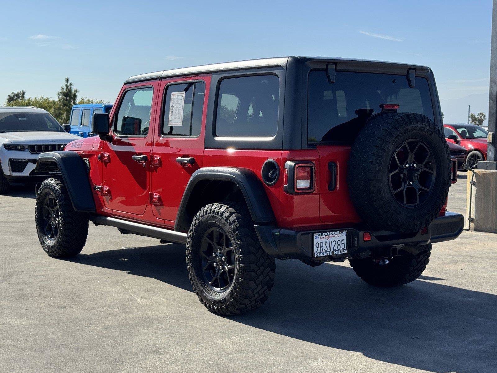 Certified 2025 Jeep Wrangler Unlimited Sport AWD/4WD image 5