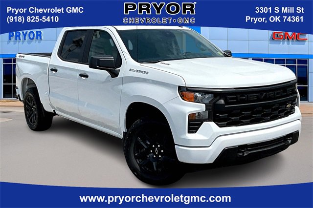 New 2026 Chevrolet Silverado 1500 Custom w/ Turbomax Blackout Package