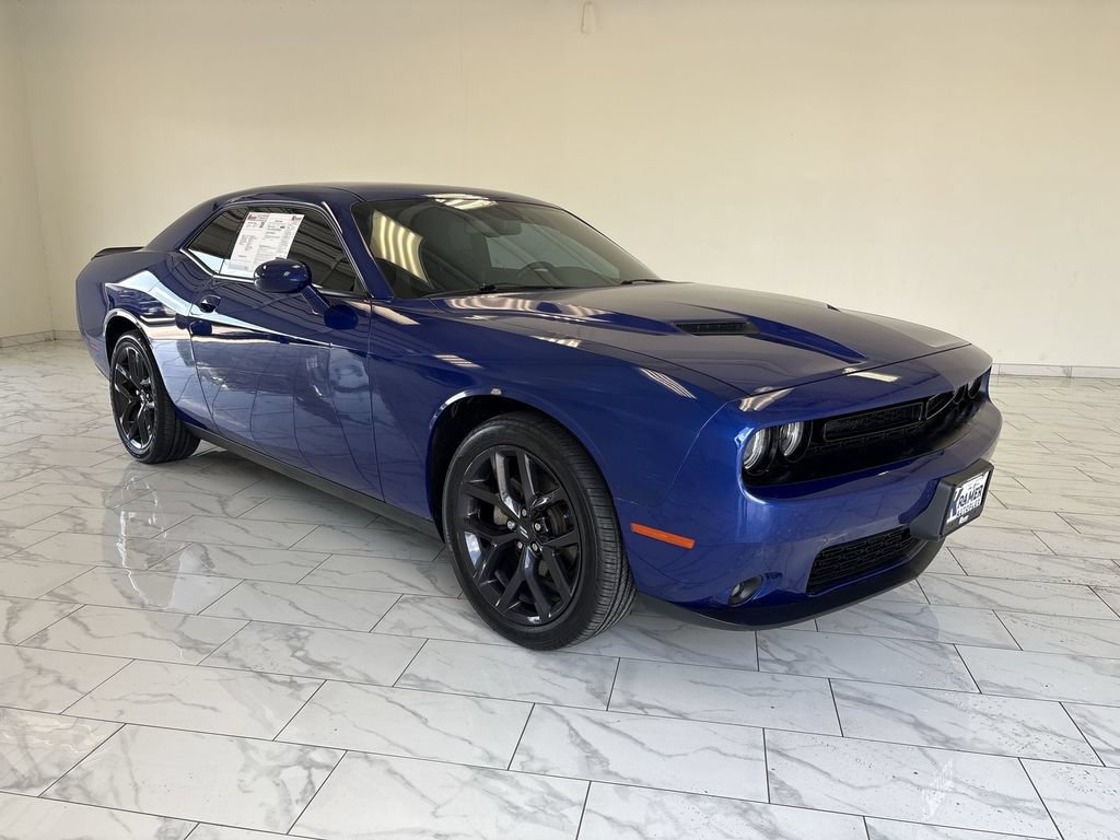 Used 2022 Dodge Challenger SXT w/ Blacktop Package RWD image 2