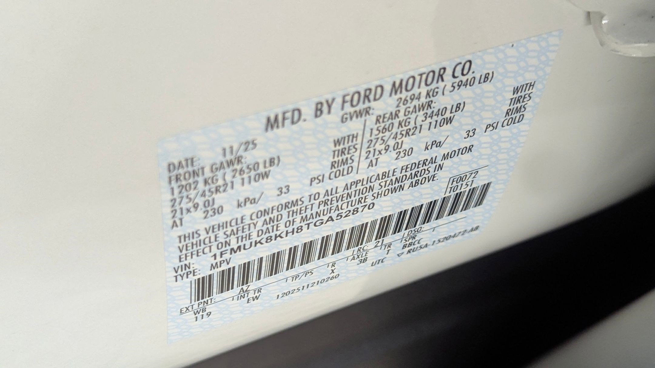 New 2026 Ford Explorer ST-Line w/ ST-Line Street Pack image 19