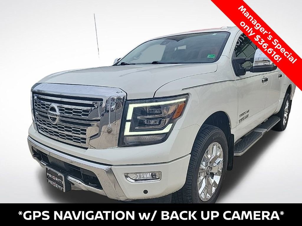 Certified 2021 Nissan Titan SL w/ Moonroof Package 360° Tour