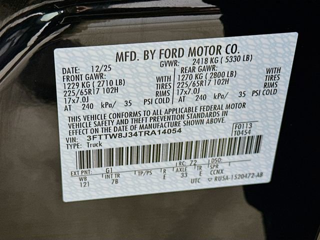 New 2026 Ford Maverick XLT w/ Equipment Group 301A image 30