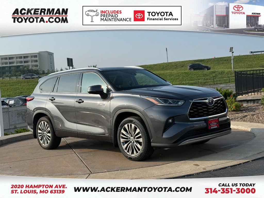 Certified 2020 Toyota Highlander Platinum AWD/4WD image 1