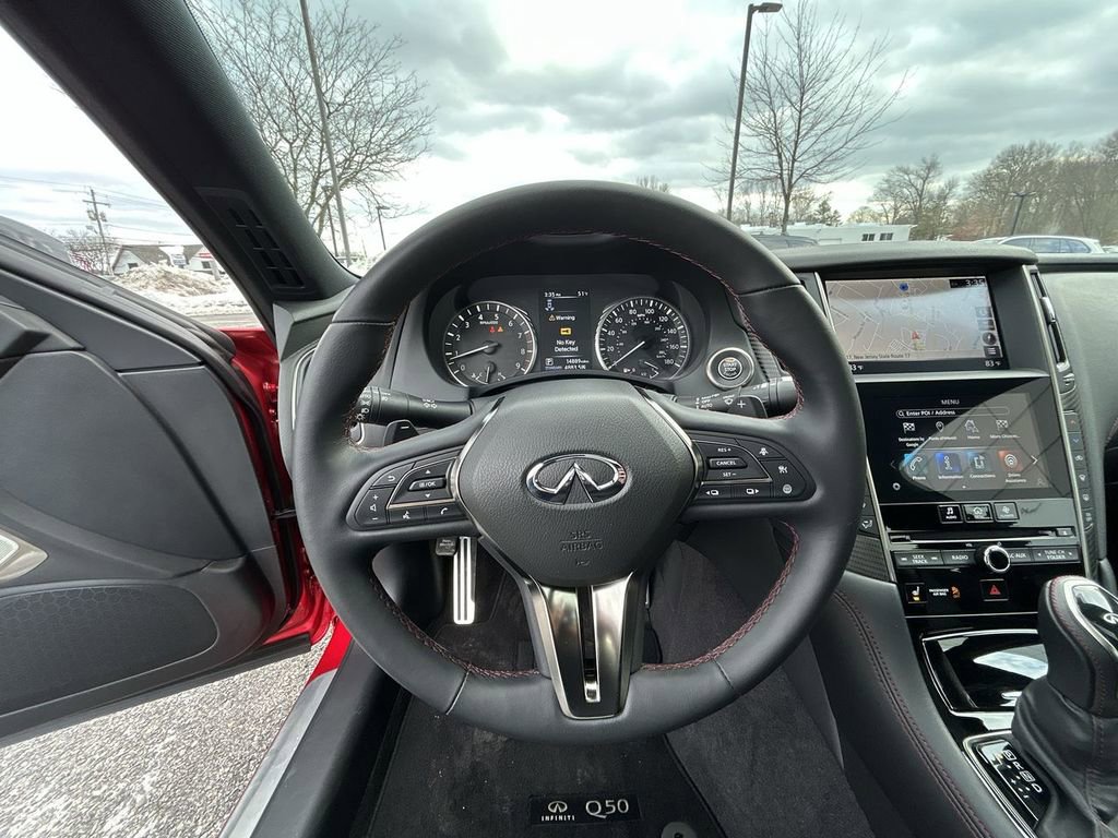 Certified 2024 INFINITI Q50 Red Sport 400 image 18
