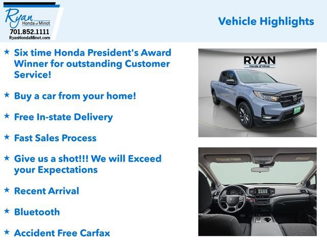 Certified 2024 Honda Ridgeline Sport image 5