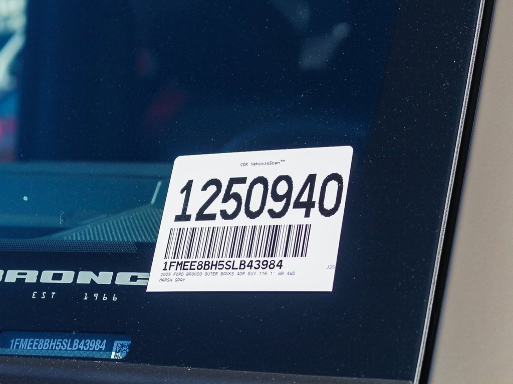 New 2025 Ford Bronco Outer Banks image 30