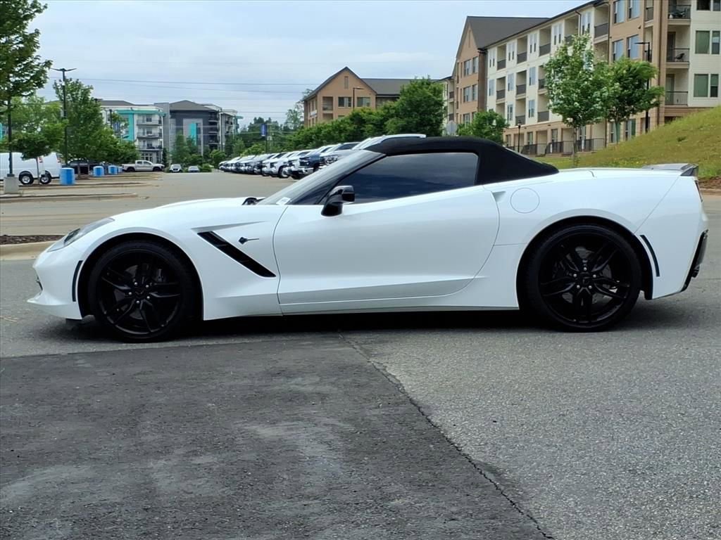 Certified 2017 Chevrolet Corvette Stingray Convertible w/ Battery Protection Package RWD image 35