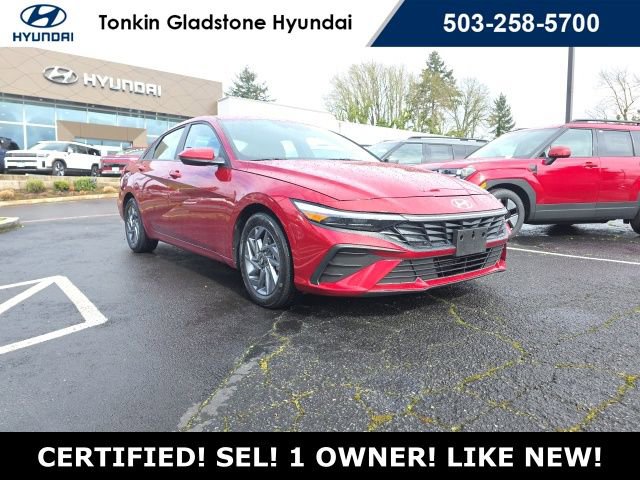Certified 2024 Hyundai Elantra SEL image 1