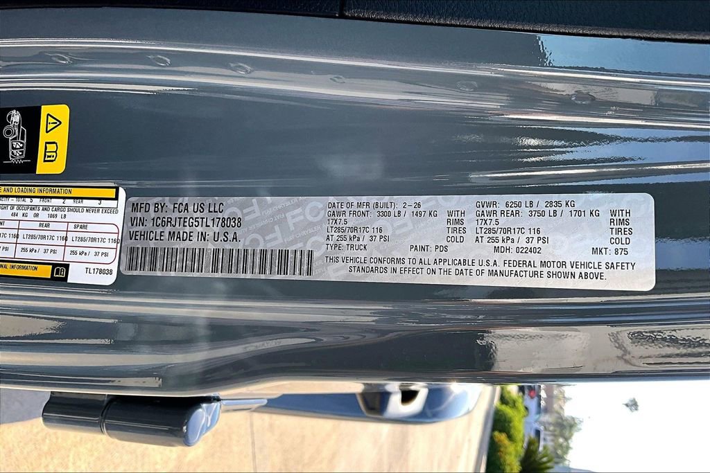 New 2026 Jeep Gladiator Mojave image 35