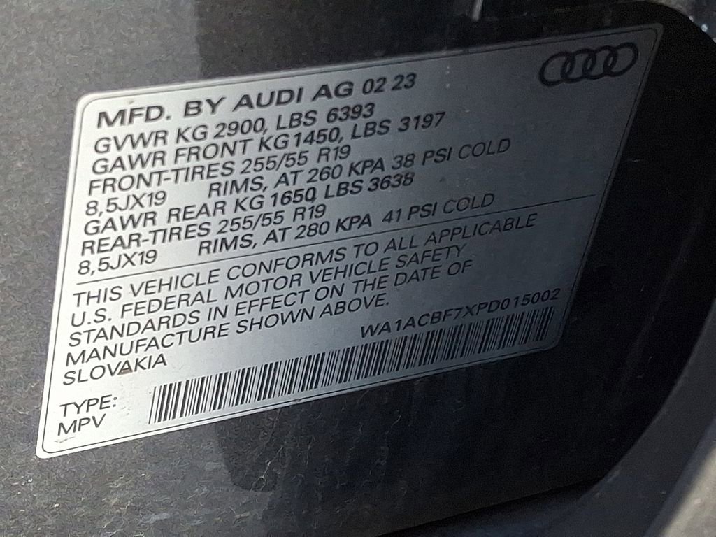 Used 2023 Audi Q7 2.0T Premium w/ Convenience Package AWD/4WD image 27