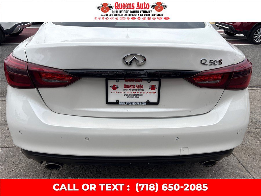 Used 2021 INFINITI Q50 Red Sport 400 w/ Cargo Package RWD image 29