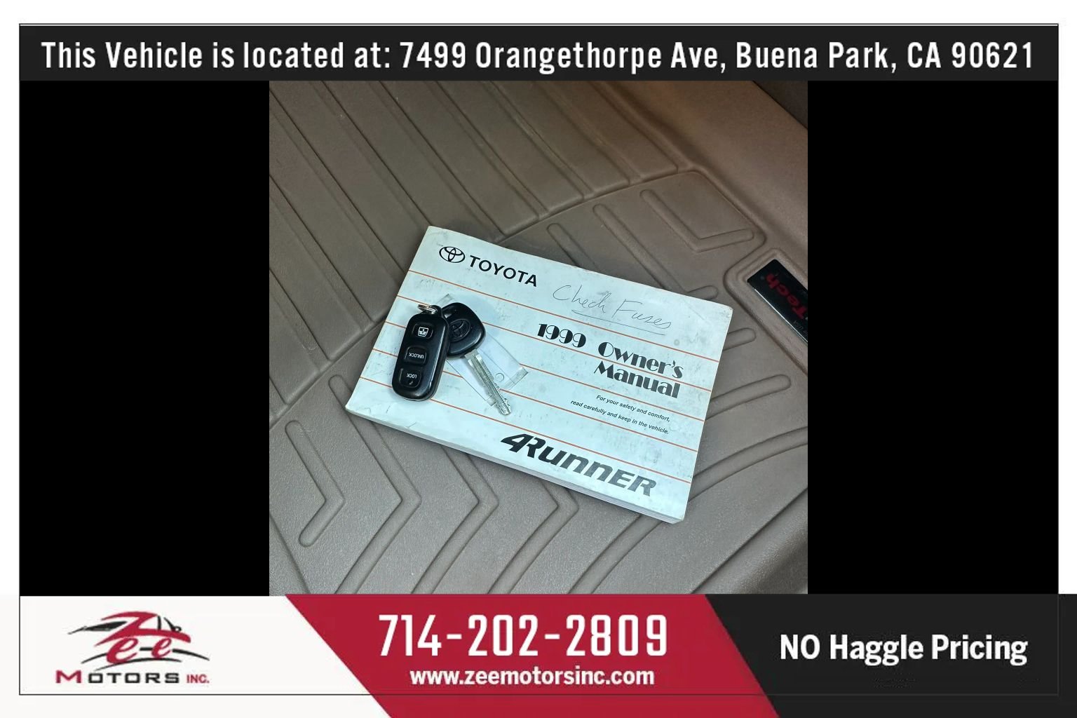 Used 1999 Toyota 4Runner Limited AWD/4WD image 60