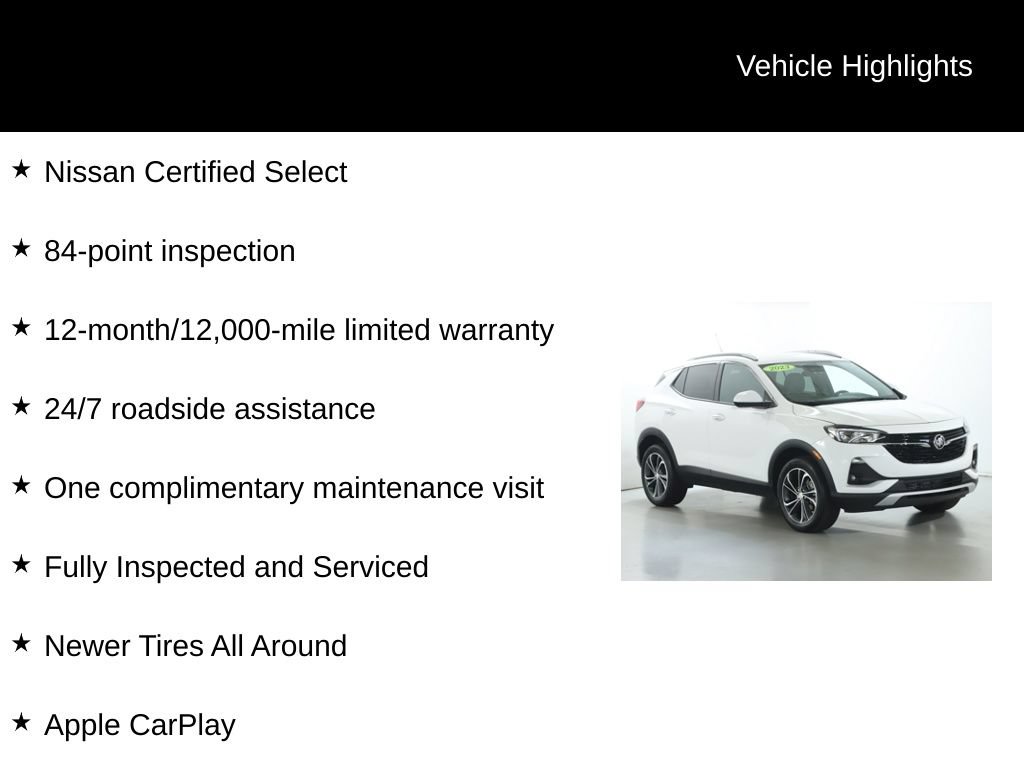 Used 2023 Buick Encore GX Select w/ Safety Package II AWD/4WD image 3