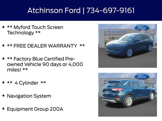 Certified 2020 Ford Escape SE image 8