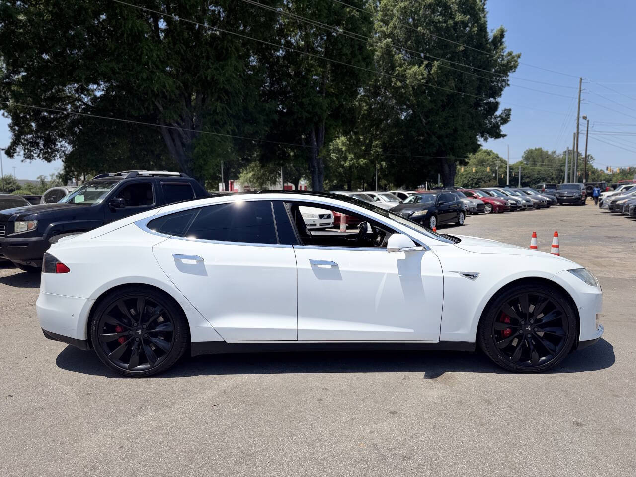 Used 2015 Tesla Model S P85D AWD/4WD image 4