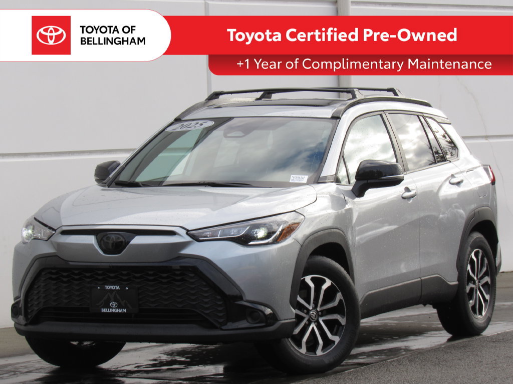 Certified 2025 Toyota Corolla Cross AWD Hybrid w/ Moonroof Package image 1