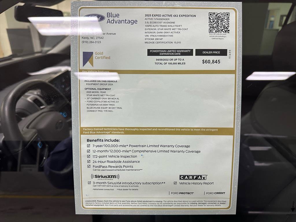 Certified 2025 Ford Expedition Active image 5