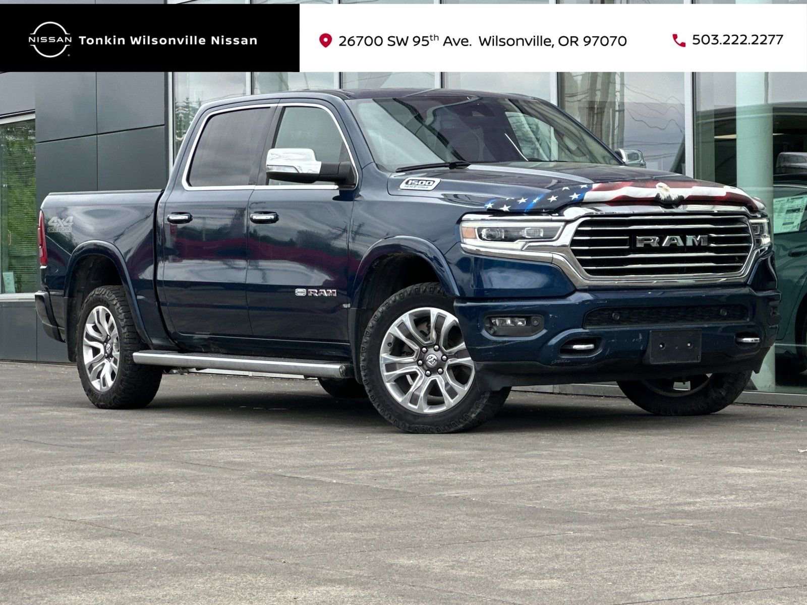 Used 2021 RAM 1500 Longhorn AWD/4WD image 1